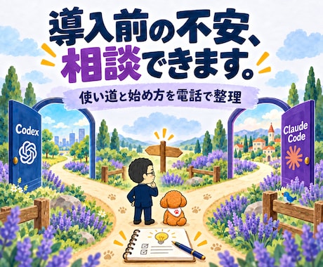 Codex・Claude Codeを電話相談します イメージ1