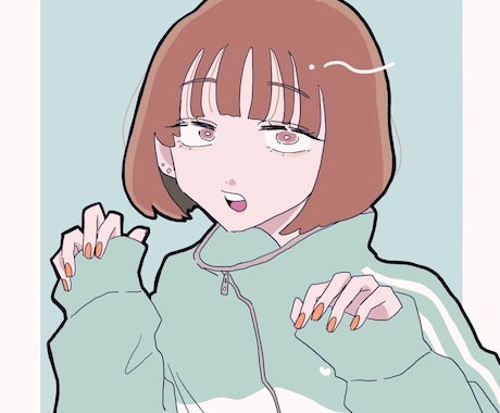 ご希望に沿った内容でアイコンや一枚絵を描きます あなた様のオリキャラなどでアイコンや一枚絵を描きます！ イメージ2