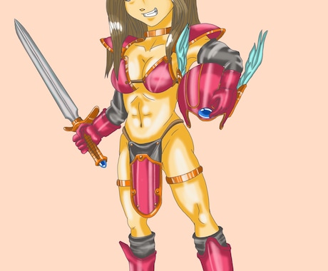お好みのキャラ＋似顔絵を作成致します 少年誌のキャラクターになりきったコスプレ似顔絵 イメージ1