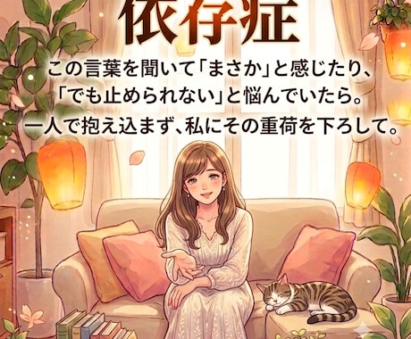 離れられない離れたくない。複雑な気持ち吐き出せます 依存経験者が壮絶な経験談も交えて、あなたの味方になります！ イメージ1