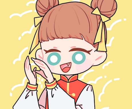 商用可SNS用のかわいいアイコンイラスト作成します SNS用のアイコン作成します！パステル～ビビッド調まで！ イメージ2