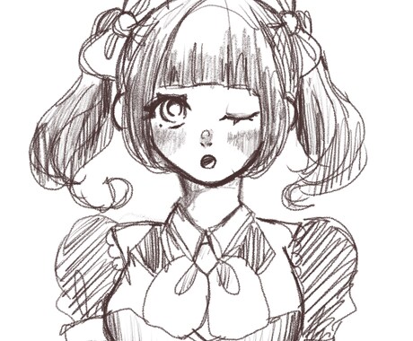 あなたの推し、手描き風イラストで描きます アイコン用にいかがでしょうか! イメージ2