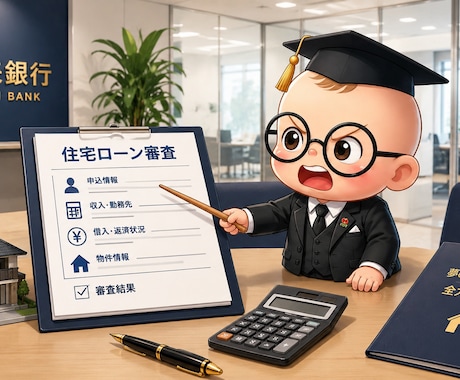銀行内部目線　住宅ローン審査のポイントを伝授します イメージ1