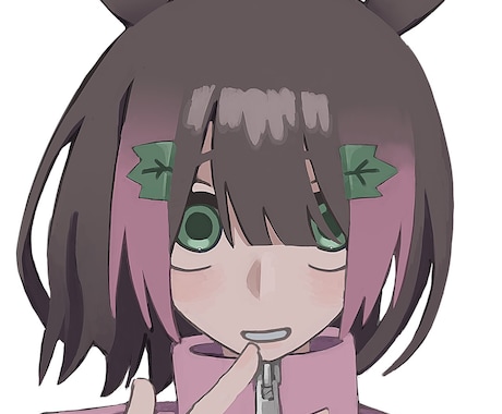 格安で目を引くかわいいアイコンイラスト描きます イメージ1