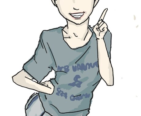 写真もとに人物画を描きます 好きな人には刺さる絵が描けます。 イメージ2