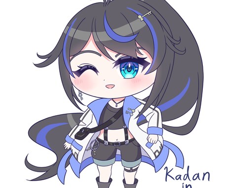 かわいい女の子のミニキャライラスト描きます SNS、動画サムネイル、鑑賞用にどうぞ！ イメージ2