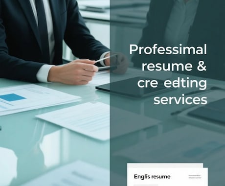 プロフェッショナルな英語の履歴書、作成、編集します Resume Creation & Editing イメージ1