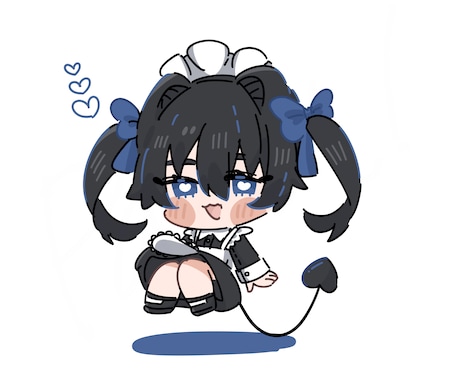 可愛いデフォルメキャラクターをお届けします ゆるふわ系激可愛イラスト‼️デフォルメが大好きなあなたに イメージ1