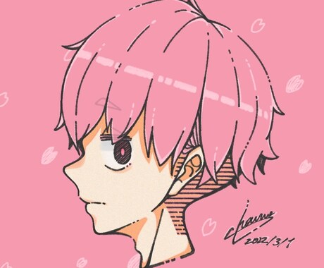 最低価格でゆる×ポップなイラストアイコン描きます 自分用のアイコンが欲しいけど高い！そんな方に！ イメージ2