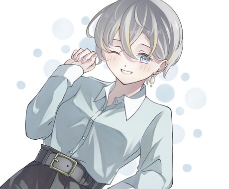 SNS・ブログ用アイコンイラスト制作します かわいい・綺麗な♡女の子のイラストならお任せください！ イメージ2