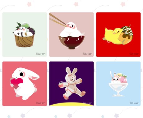 手書き風の可愛い動物描きます ★ペットもオリジナルのキャラクターも、SNSアイコンなどに★ イメージ2