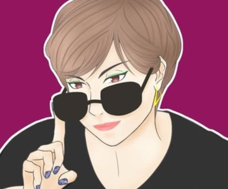 似顔絵のSNSアイコン描きます イメージ1