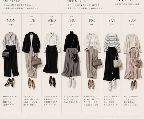 アパレル歴20年以上。服迷子を卒業する診断をします クローゼット診断であなたらしいスタイルを見つけます イメージ2