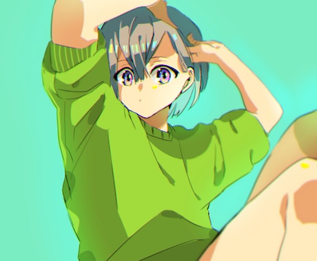 カッコイイ！カワイイ！イラスト・アイコン等描きます 少年、青年、30代男性、少女、女子高生、承ります！ イメージ1