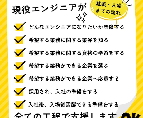 SES企業に転職を考えている人の相談にのります 未経験でエンジニアをするのが不安な方を後押しします イメージ1
