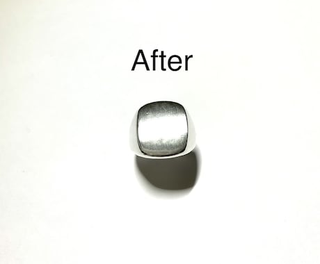 シルバーアクセサリーを新品同様に磨き上げます 使用につれ傷が付いてしまったシルバーアクセを蘇らせます。 イメージ2