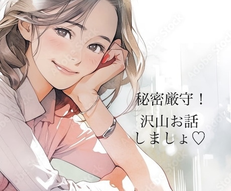 どんな方でも全肯定！優しくお話お聞きします あなたの心が晴れるまで沢山お話しましょう！ イメージ2