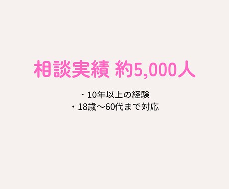 女性約5,000人の相談実績有ります 誰にも言えない気持ち、文章でそっと吐き出しませんか？ イメージ2