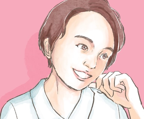 商用OK!ペットも!似顔絵アイコン描きます あたたかく優しいタッチの似顔絵アイコン描きます。 イメージ2