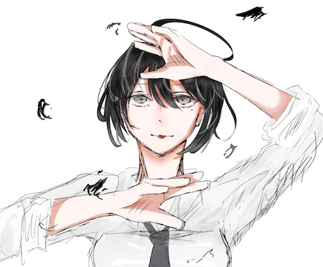 全部2500円で綺麗から可愛い女の子描きます どの条件でも2500円でアイコンやイラストを描きます！ イメージ2