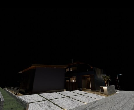 お家の外観パース動画制作いたします 360°アラウンドビュー動画納品!スマホで簡単に確認できます イメージ2