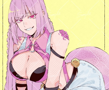 格安・納品早！かっこかわいいイラスト描きます イメージ1