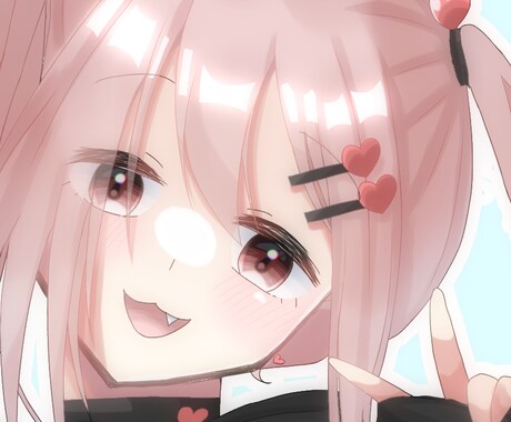 透明感のある可愛いオリジナルアイコン描きます 短期納品致します。お見積もりはお気軽に！ イメージ1