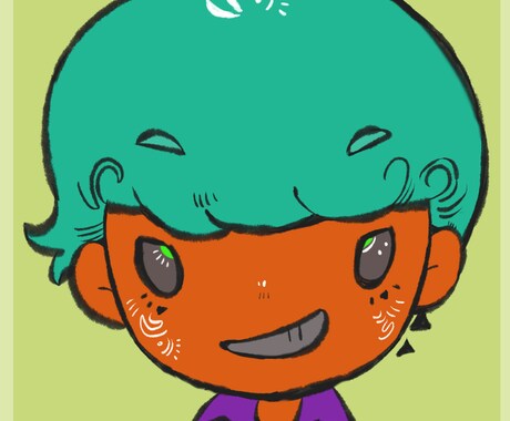 レトロチックで個性的！かわいいアイコン作成します 【動物OK！】可愛らしいイラストをお求めの方に♪ イメージ2