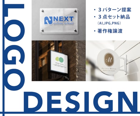 ブランドの魅力がしっかり伝わるロゴを制作します イメージ1