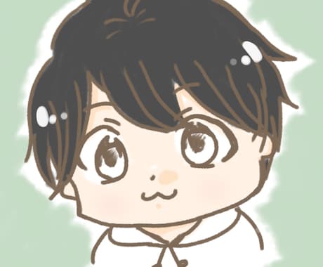 ゆるいデフォルメイラストアイコンを描きます ほんわか可愛いイラストを描きます イメージ2