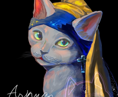 ペットのイラスト描きます 油彩のような雰囲気で動物を描きます！ イメージ2