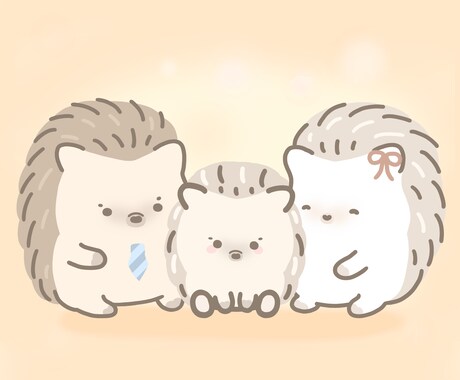 SNSアイコンにも 小動物キャライラスト制作します ゆるかわ小動物キャラオーダー受付中 イメージ2