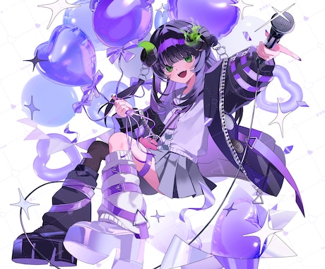 可愛いイラスト描きます 見栄えのする可愛いイラストを描きます！ イメージ2