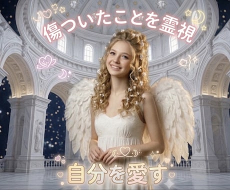 親（人）から言われて傷ついた事。霊視しで癒します 傷、その重りを外し本来の自分に戻る。自分を大事にします イメージ2