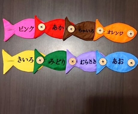 ボタン練習布おもちゃ作ります 遊びの中にボタンはめ練習を取り入れたい方にぜひ！！！！ イメージ2