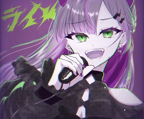 アイコン描きます 瞳に特徴あるイラストを描きあげます！ イメージ2