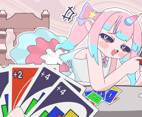 最短即日！かわいい・かっこいいイラスト描きますます 立ち絵・サムネ・アイコン・スタンプ・１枚絵など承ります イメージ2