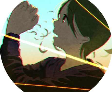 目を引く、切な暖かいアイコンをお描きします イメージ1