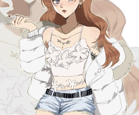 綺麗なイラスト制作します 絵柄寄せ可能！雰囲気のあるイラストお任せください イメージ2