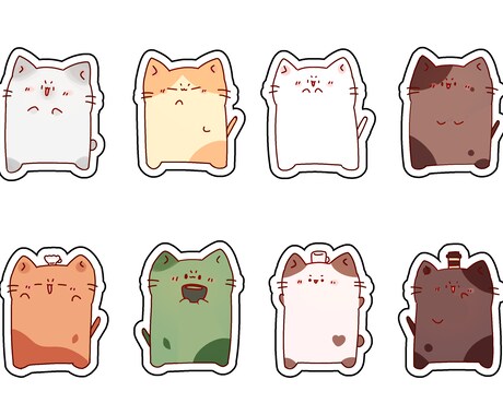 うちの子描きます 猫ちゃん限定であなたの飼っている猫ちゃんのイラスト描きます イメージ2