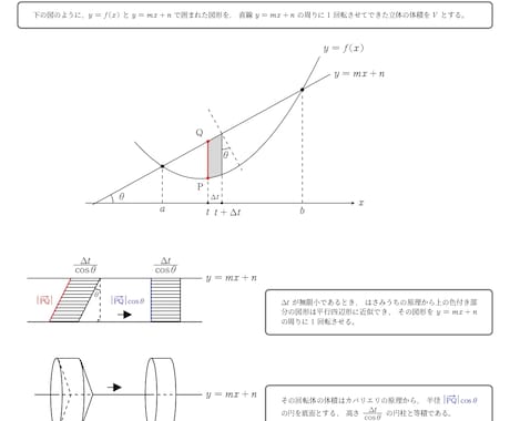 学校・学習塾など数学のテキスト作成や図版作成します 複雑な数式組み（LaTeX等）から、映える図版作成まで。 イメージ2