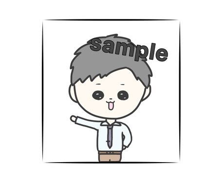 なんかかわいい、ゆる〜いイラストお描きします SNSアイコン、ヘッダー、サムネイル、おたよりなど イメージ2