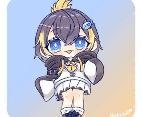 デフォルメキャラ【最短3日】描きます 推しや好きな人をミニキャラにしませんか？ イメージ1