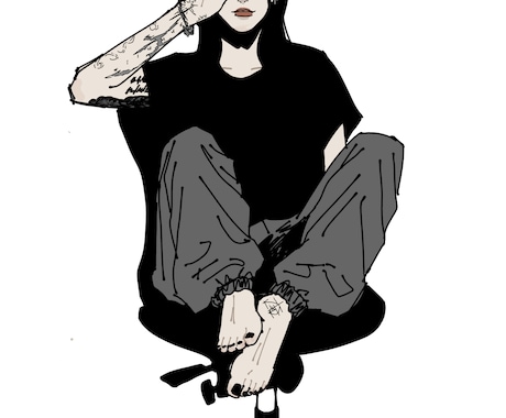 人物像のアイコン作成やSNSイラストを提供します イメージ1