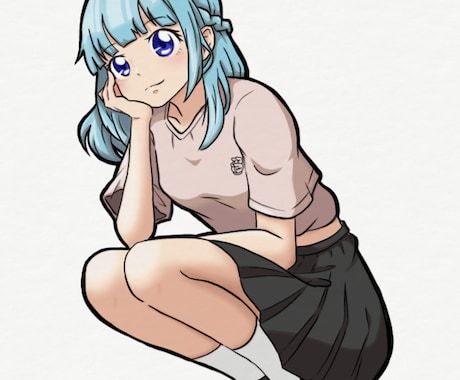 WebサイトのFV/MVや素材として描きます ワンポイントにキャラクターを添えて魅力的にしませんか？ イメージ1