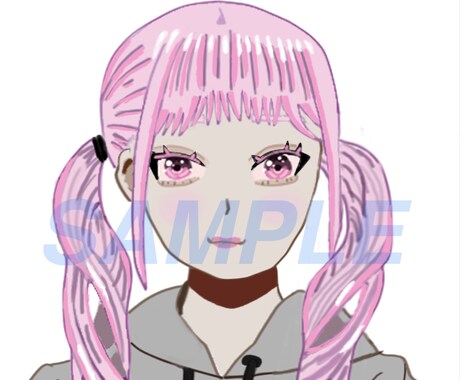 SNS等のアイコン作成を承ります 目を引く可愛らしいアニメーション風アイコン作成します イメージ1