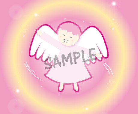 あなたにぴったりの天使のアイコン作成します 天使のサービス提供や天使好きさんにおすすめです イメージ2