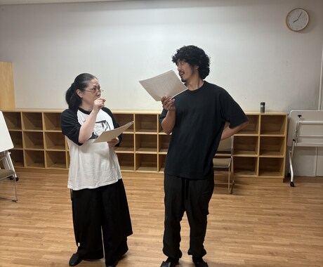 初心者向け演技基礎&話し方教えます 現役俳優による演技基礎レッスン&話し方レッスン イメージ2