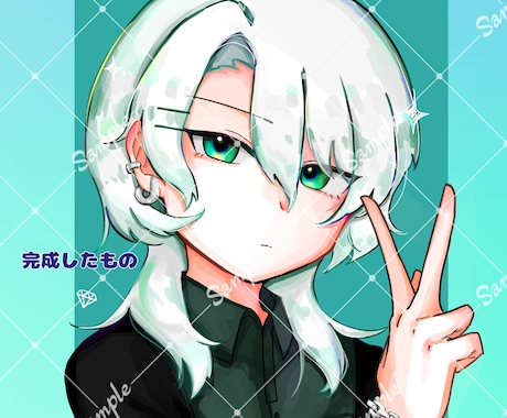 カラフルでポップな、目を引くアイコンを描きます イメージ1