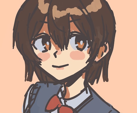 SNSアイコン用のイラストを制作します イメージ1